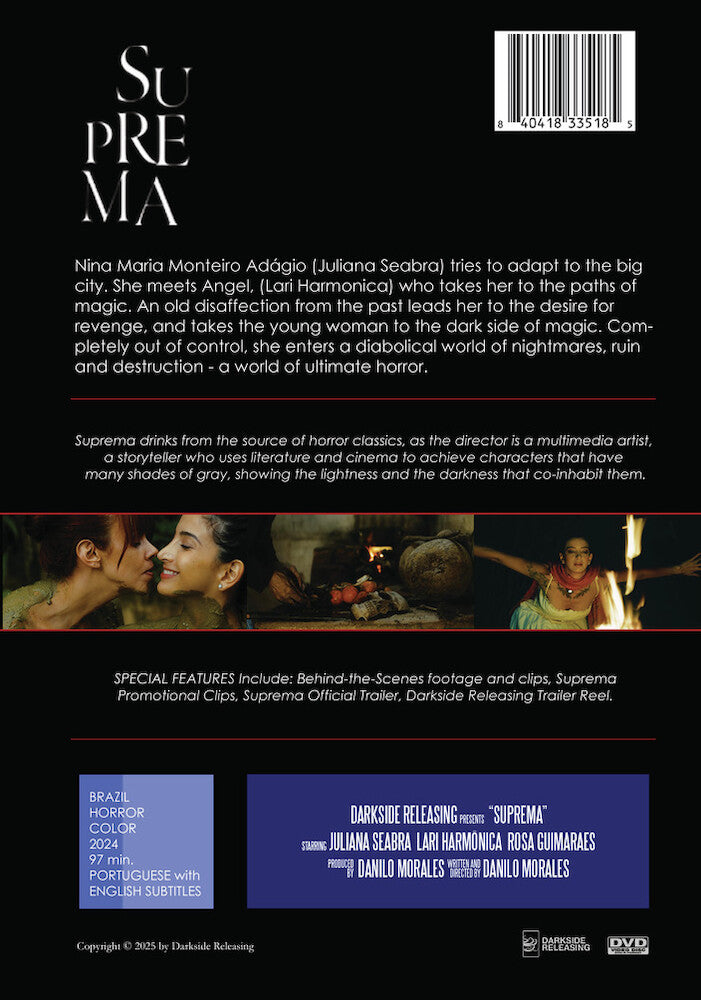 suprema - Back Panel - DVD