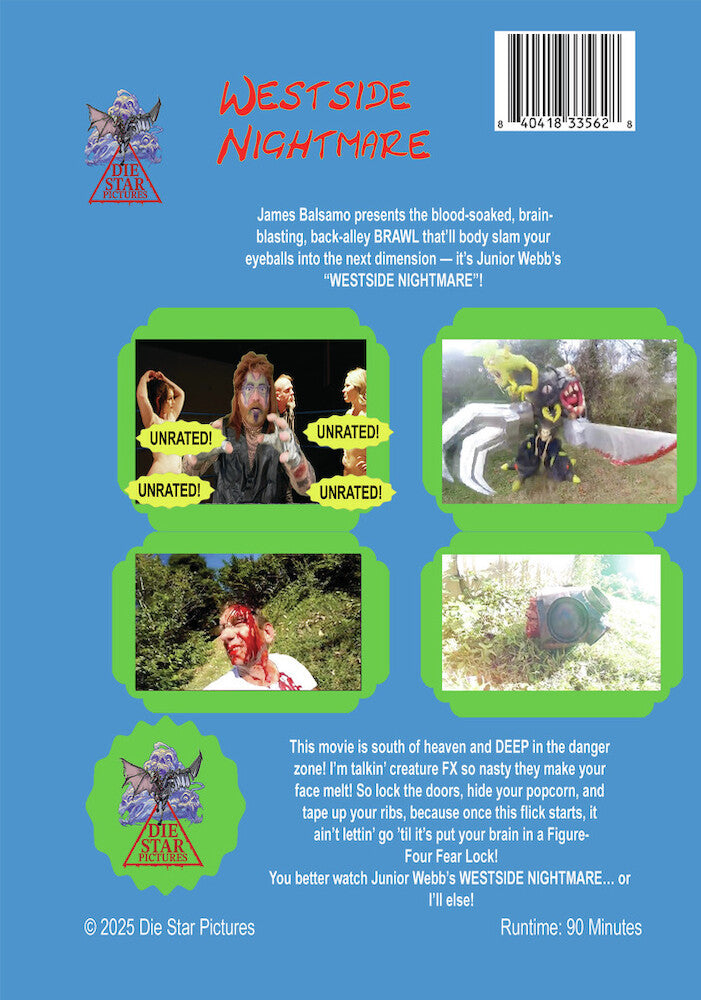 westside nightmare - Back Panel - DVD