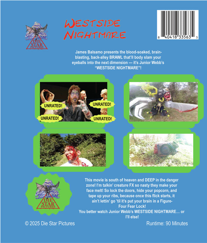 westside nightmare - Back Panel - Blu-ray