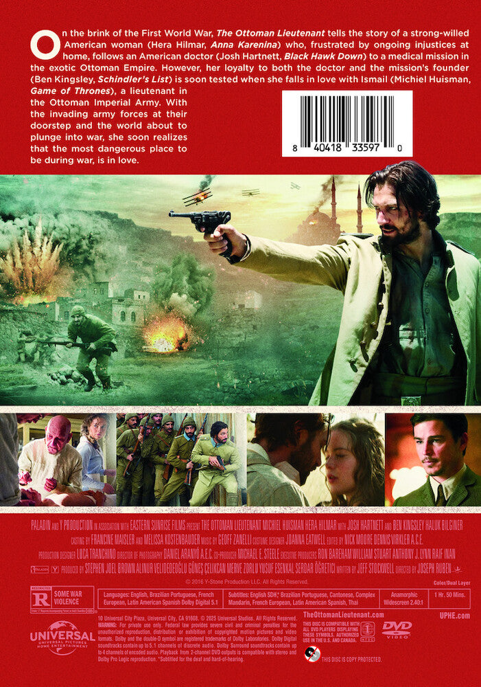 The Ottoman Lieutenant - Back Panel - 