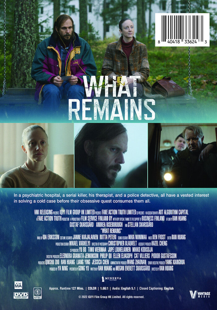 what remains - Back Panel - DVD