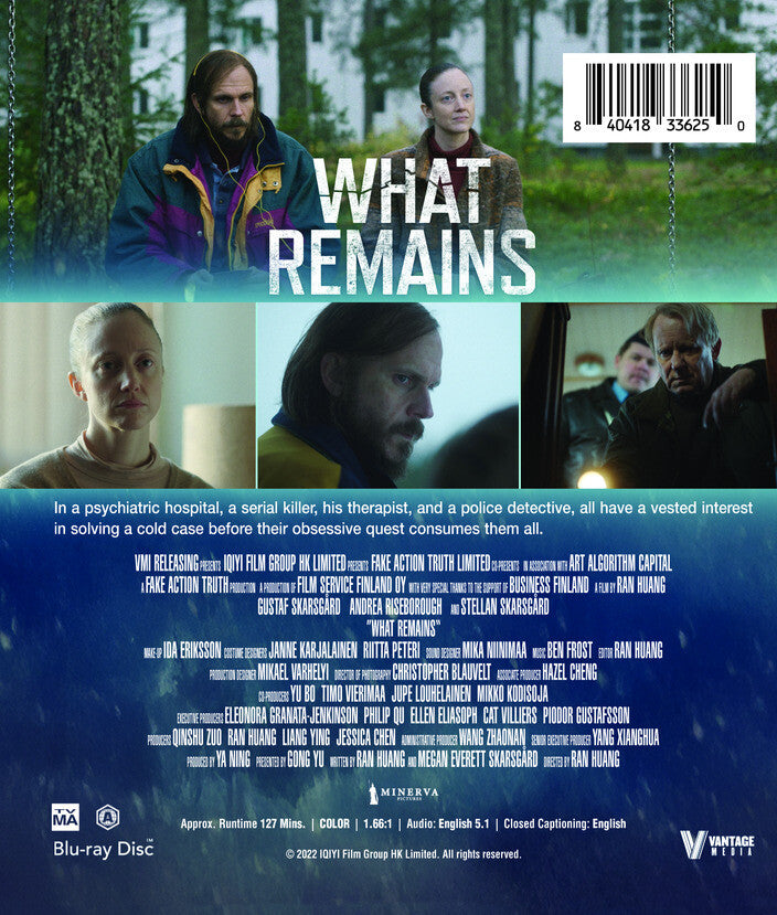 what remains - Back Panel - Blu-ray