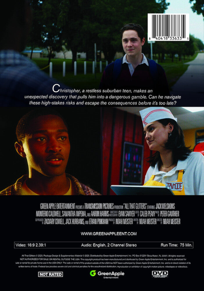 all that glitters - Back Panel - DVD