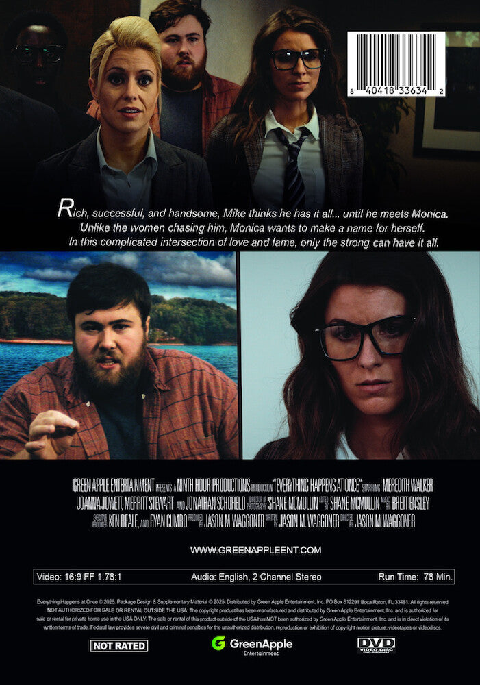everything happens at once - Back Panel - DVD