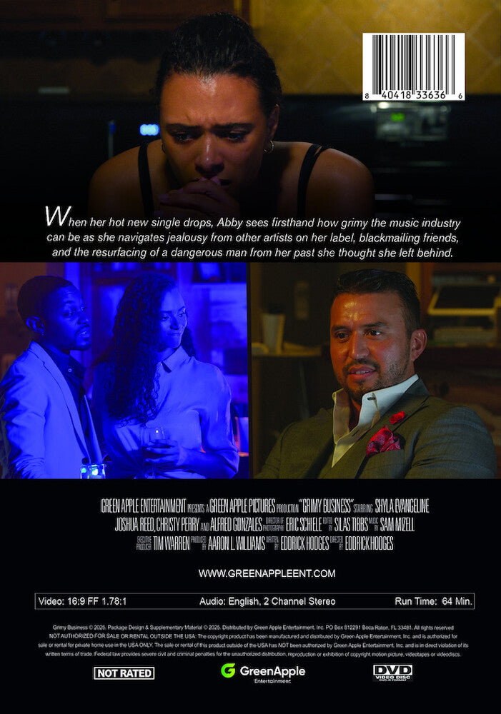 grimy business - Back Panel - DVD