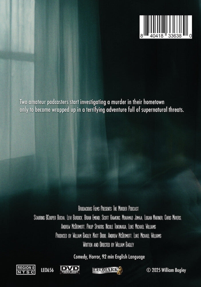 The Murder Podcast - Back Panel - 