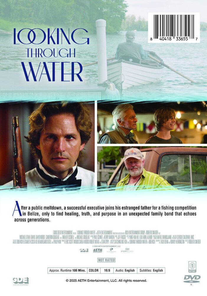 looking through water - Back Panel - DVD