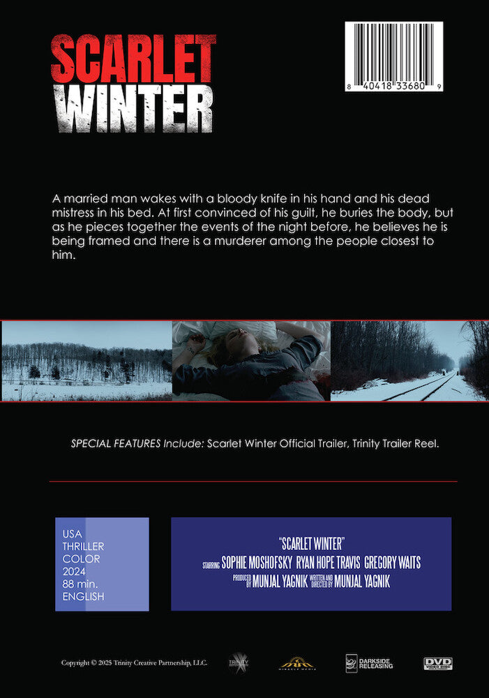 scarlet winter - Back Panel - DVD