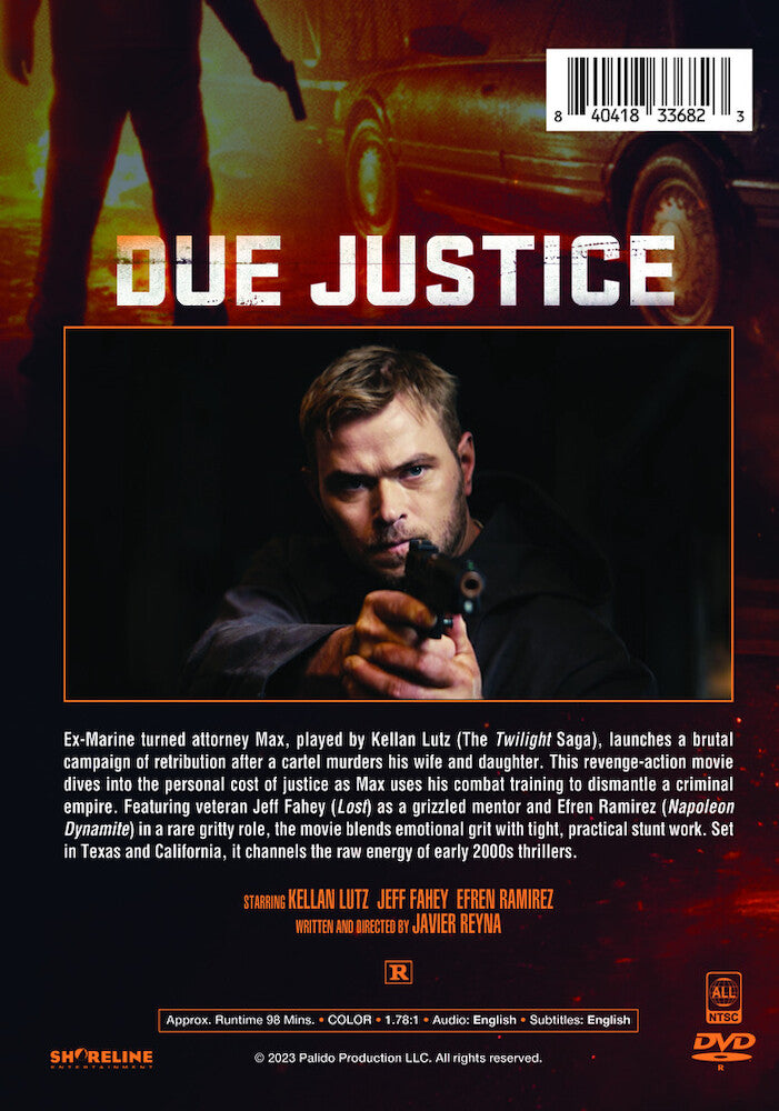 due justice - Back Panel - DVD