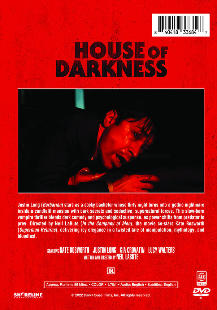 House of Darkness - Back Panel - 