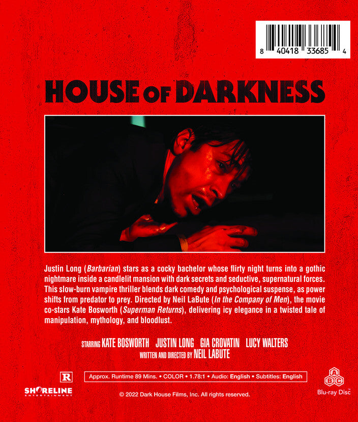 House of Darkness - Back Panel - 