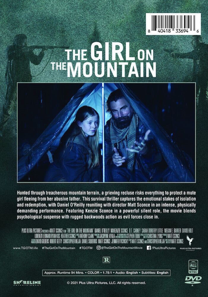 the girl on the mountain - Back Panel - DVD