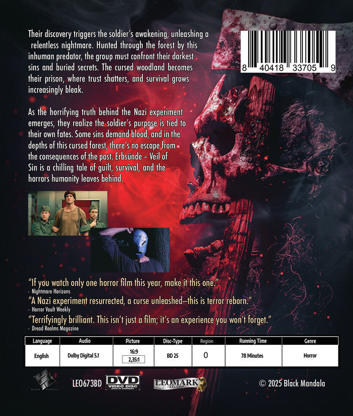 Nazi Super Soldier - Back Panel - 