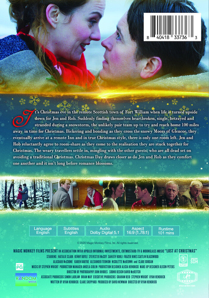 lost at christmas - Back Panel - DVD