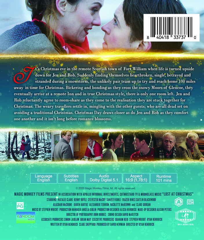 lost at christmas - Back Panel - Blu-ray
