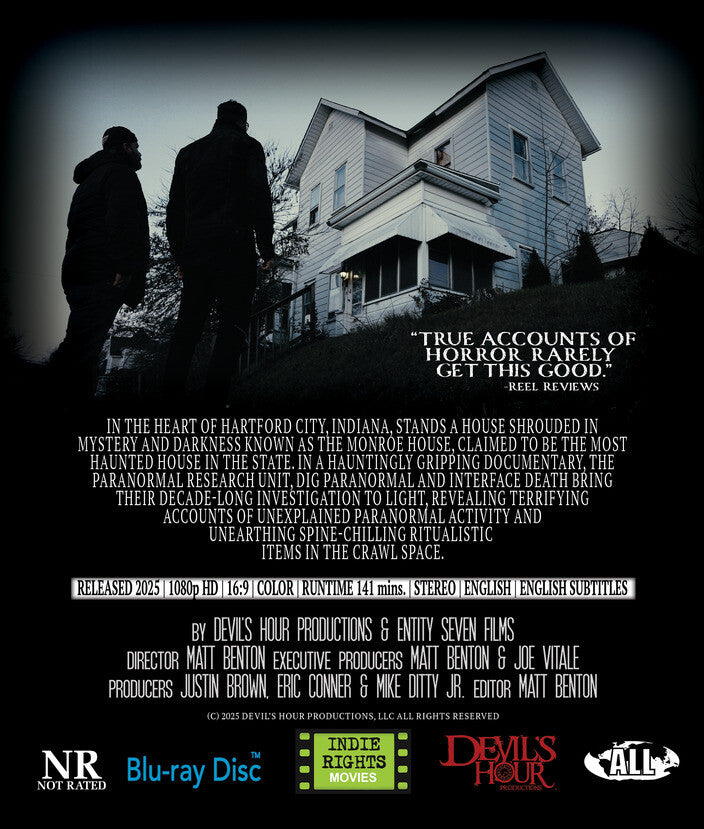 evil unearthed - Back Panel - Blu-ray