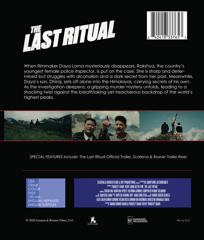 The Last Ritual [Blu-ray] - Back Panel - 