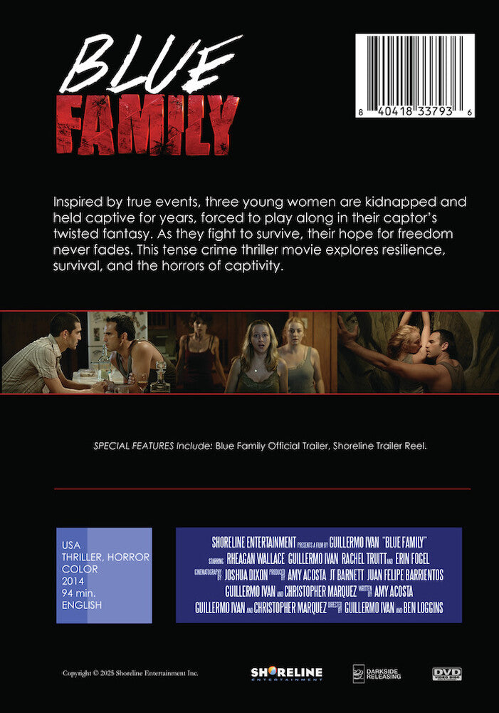 Blue Family - Back Panel - 
