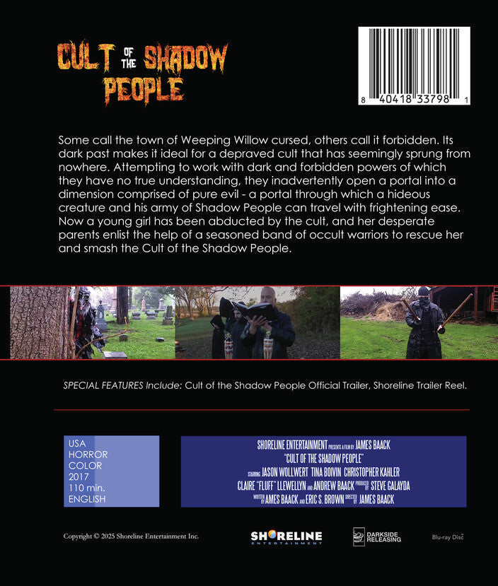 Cult of Shadow People - Back Panel - 
