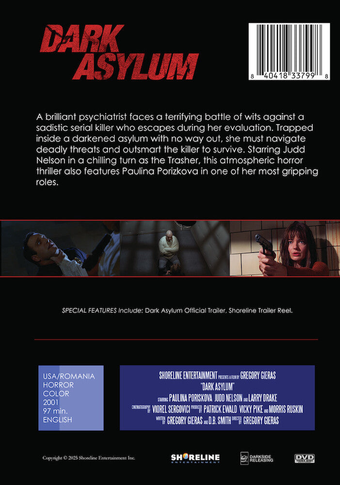 Dark Asylum - Back Panel - 