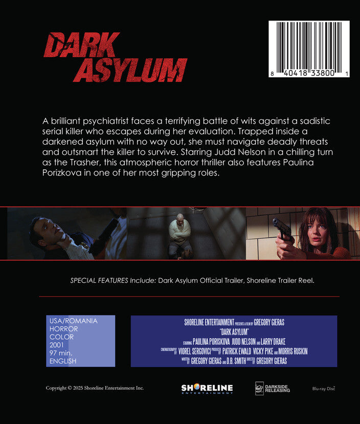 Dark Asylum - Back Panel - 