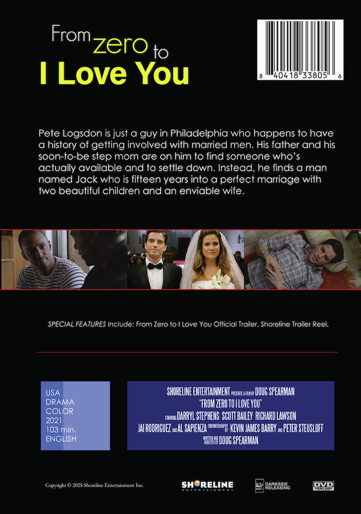 From Zero to I Love You - Back Panel - 