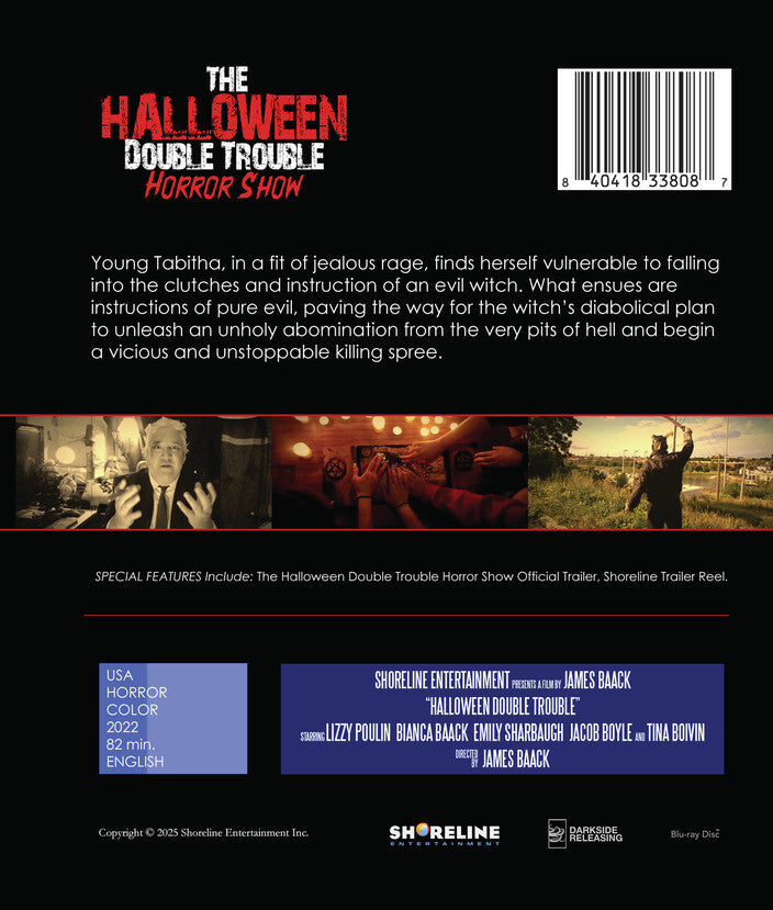 Halloween Double Trouble - Back Panel - 
