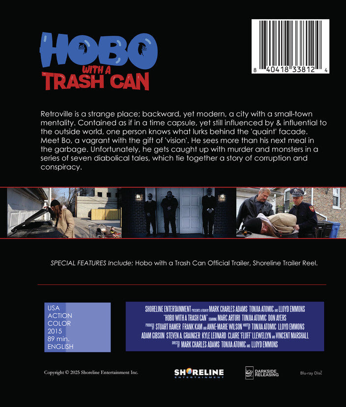 Hobo with a Trash Can - Back Panel - 