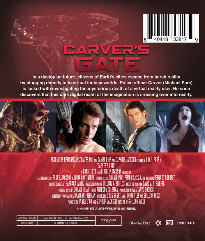 Carver's Gate [Blu-ray] - Back Panel - 
