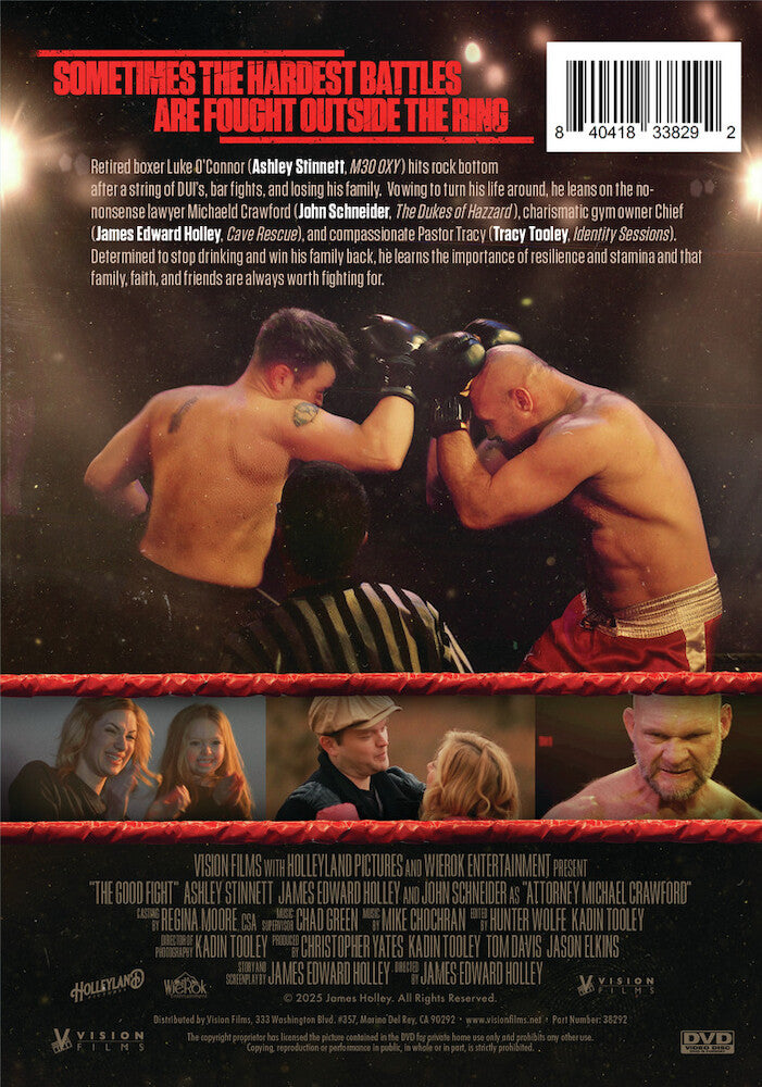 the good fight - Back Panel - DVD
