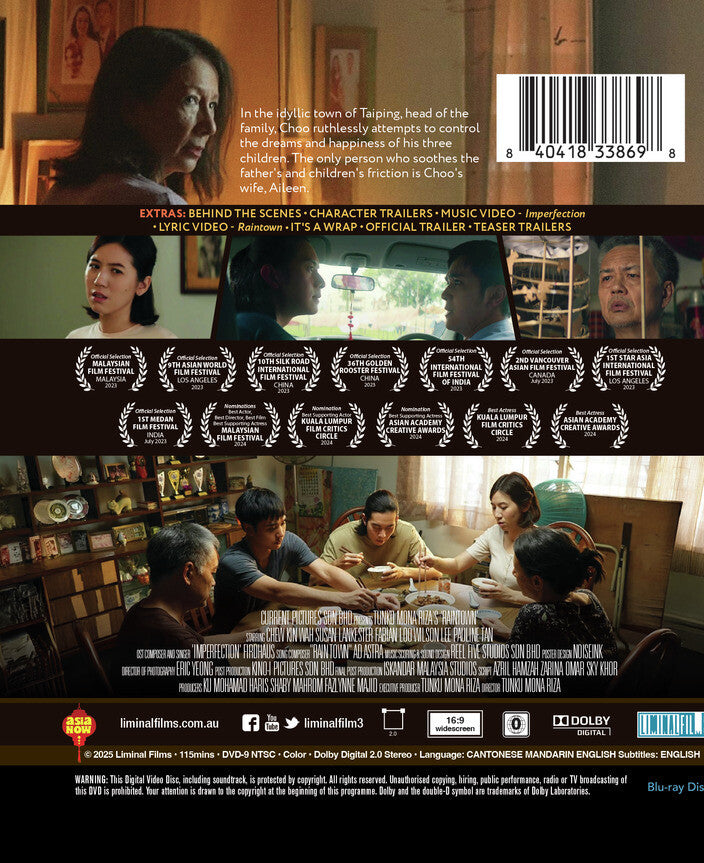 Raintown - Back Panel - 