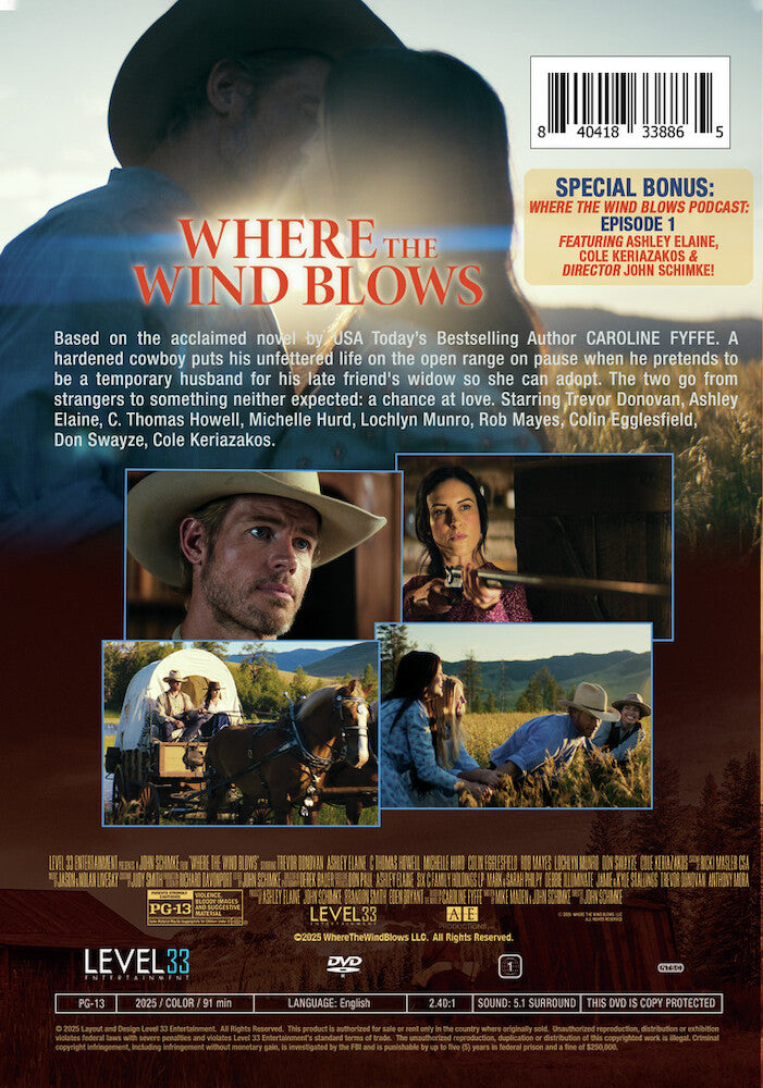 Where the Wind Blows - Back Panel - 