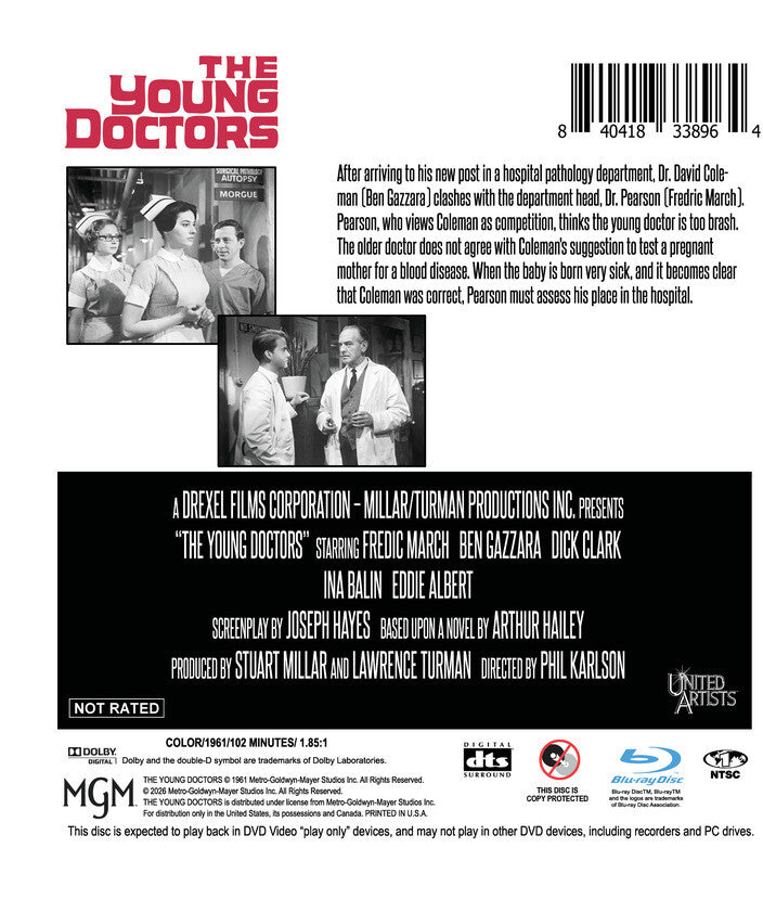 The Young Doctors - Back Panel - 