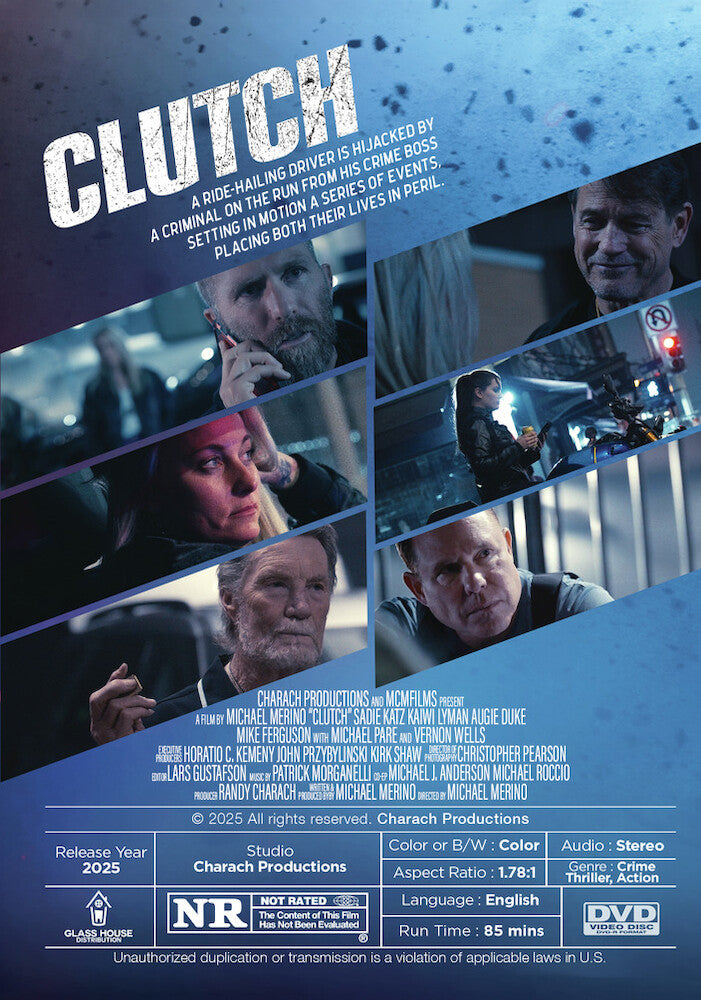 clutch - Back Panel - DVD