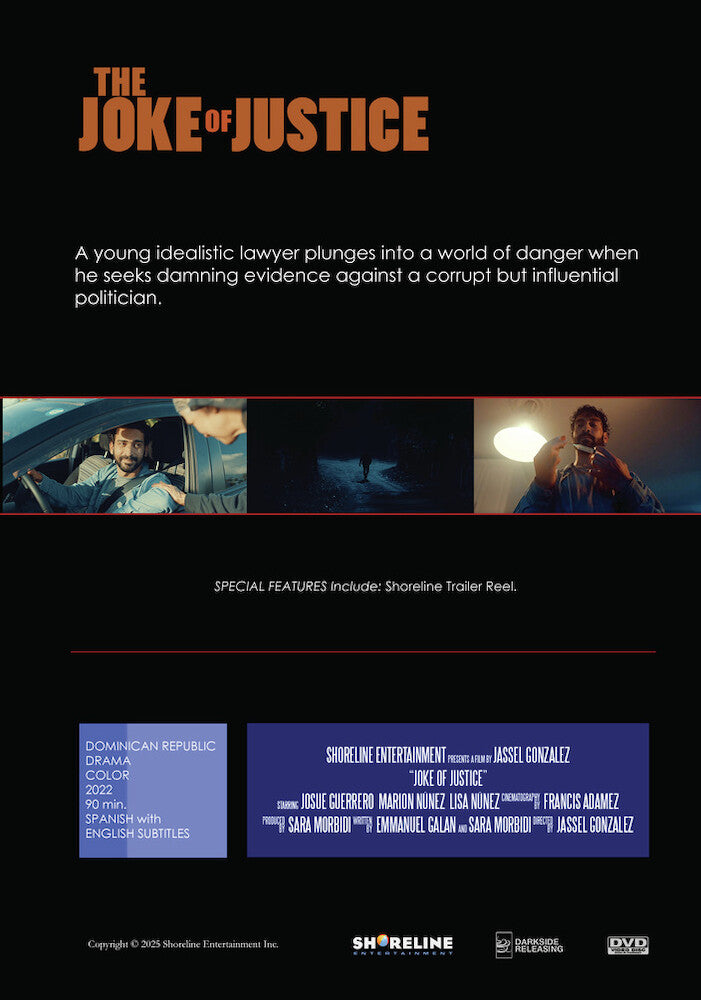 joke of justice - Back Panel - DVD