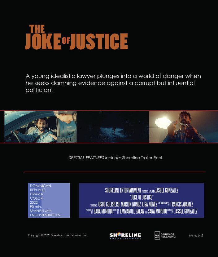 joke of justice - Back Panel - Blu-ray