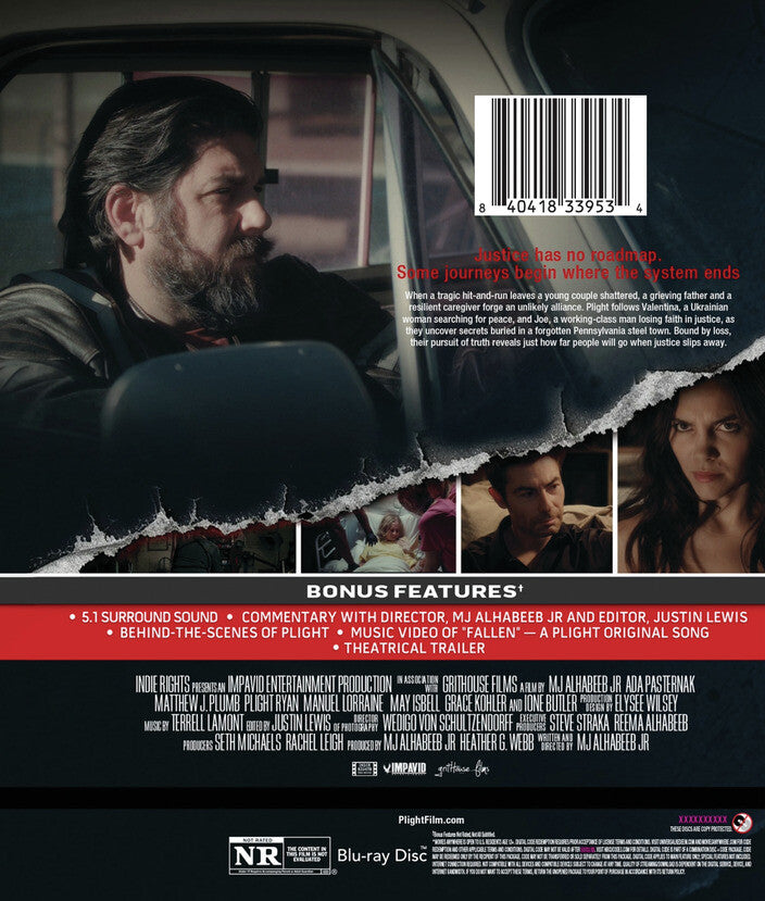 Plight [Blu-ray] - Back Panel - 