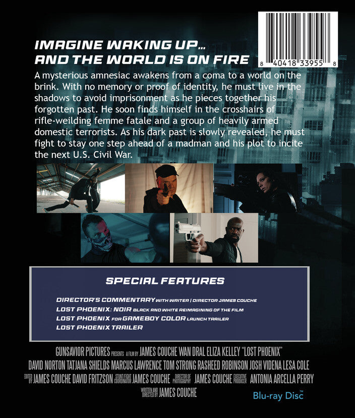 lost phoenix - Back Panel - Blu-ray