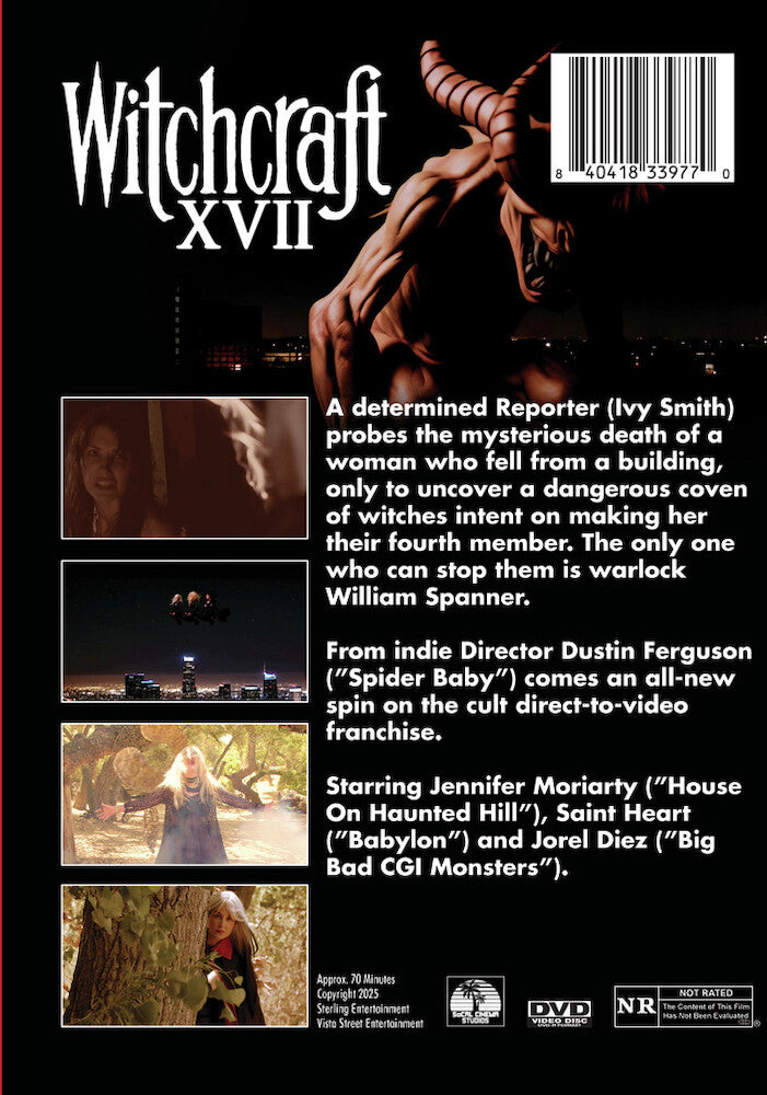 witchcraft 17 - Back Panel - DVD