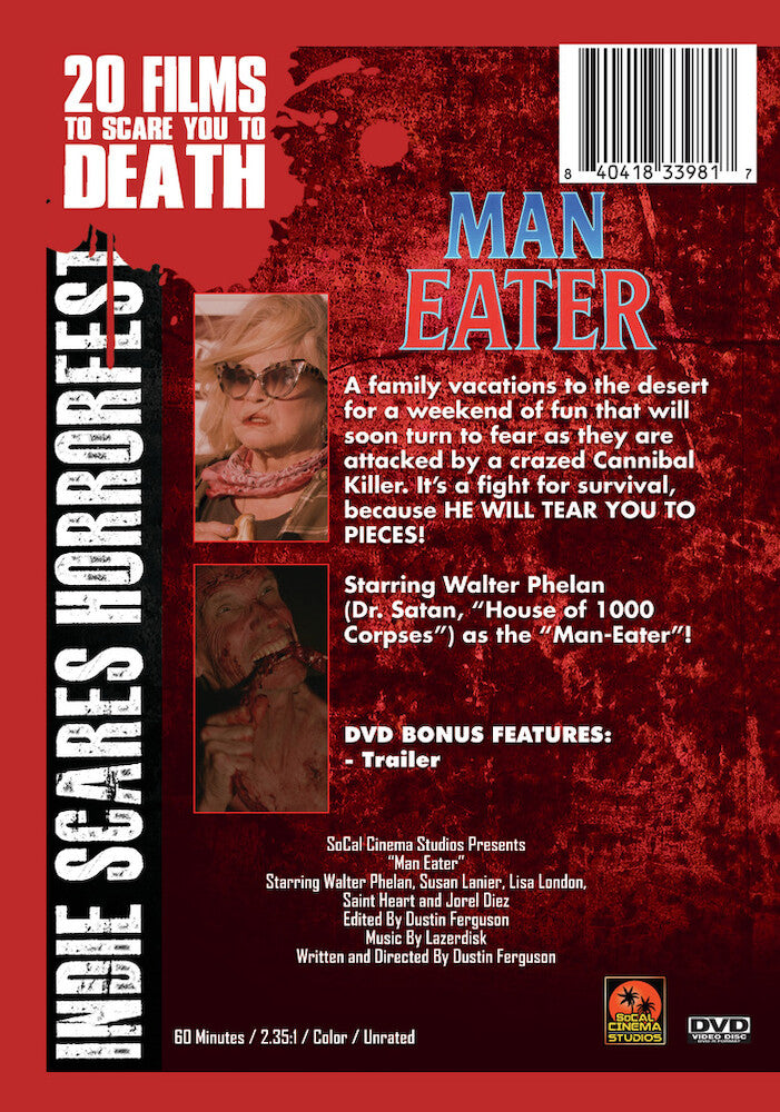 Man-Eater - Back Panel - 