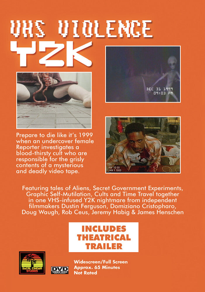 VHS Violence: Y2K - Back Panel - 