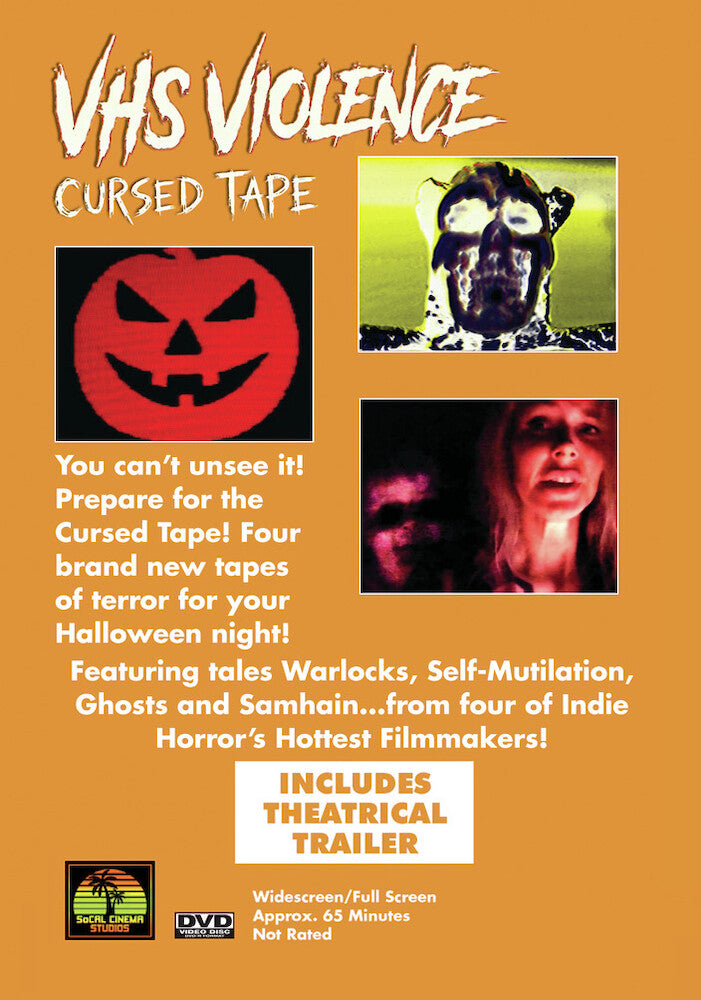 VHS Violence: Cursed Tape - Back Panel - 