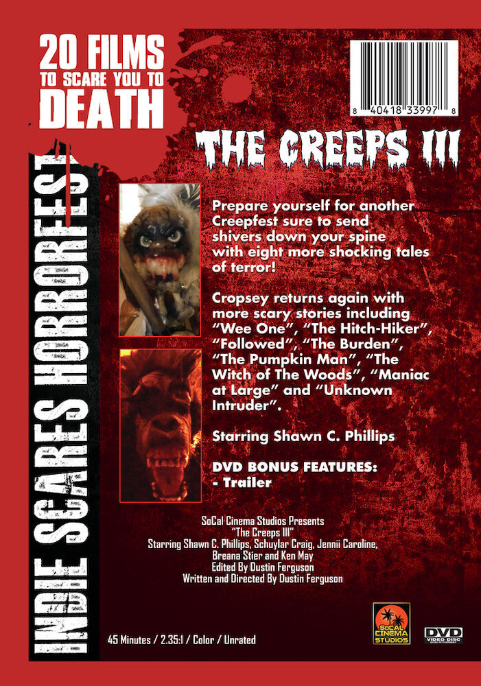 The Creeps 3 - Back Panel - 