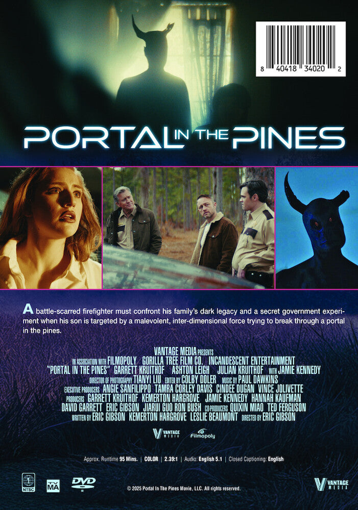 Portal in the Pines - Back Panel - 