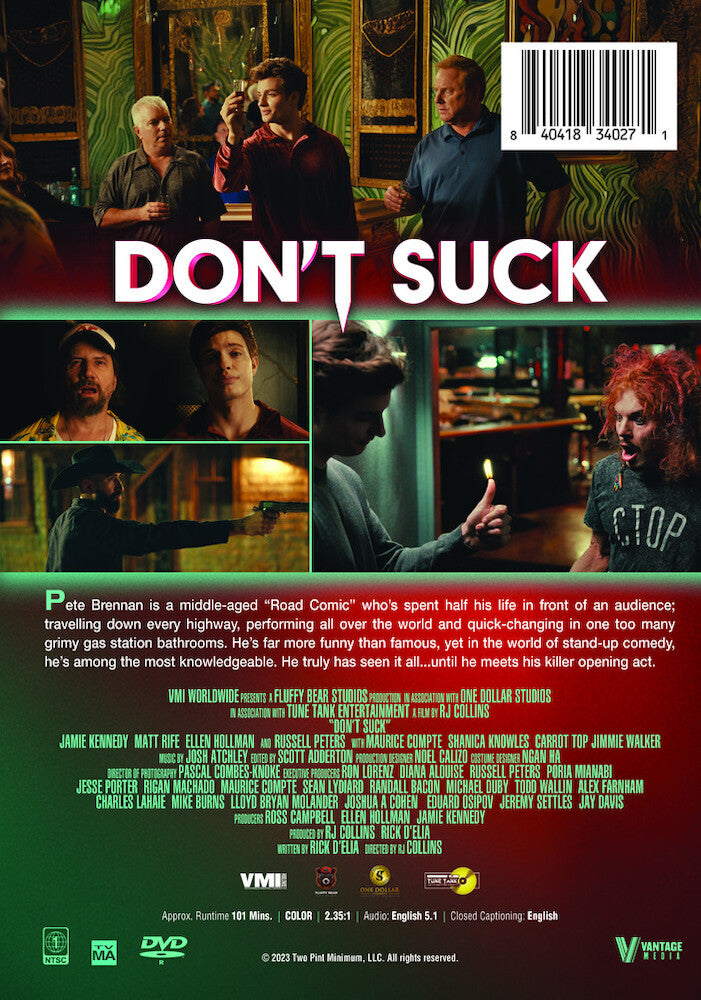 Don't Suck - Back Panel - 
