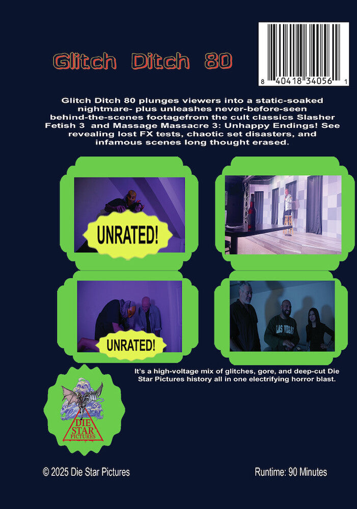 Glitch Ditch 80 - Back Panel - 
