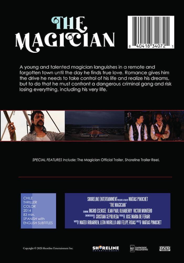 The Magician - Back Panel - 
