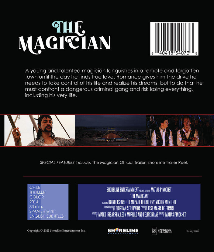 The Magician - Back Panel - 