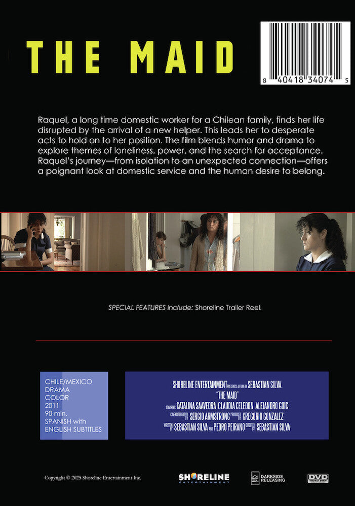 The Maid - Back Panel - 