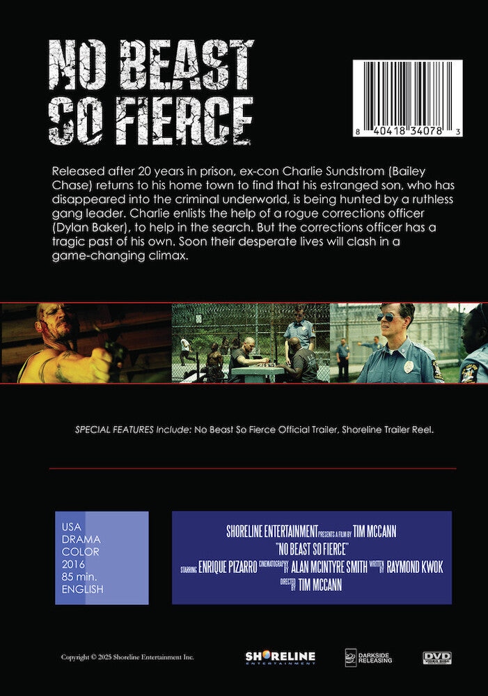 No Beast So Fierce - Back Panel - 